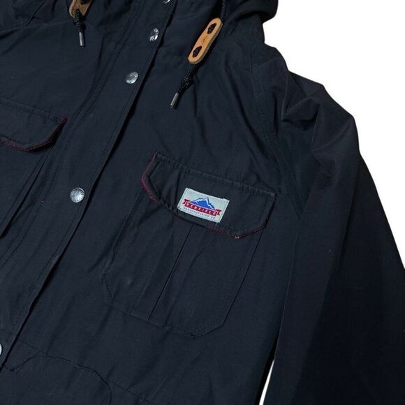 Penfield 60/40 Kasson Rain Jacket Black Parka Women’s Small - Picture 2 of 5